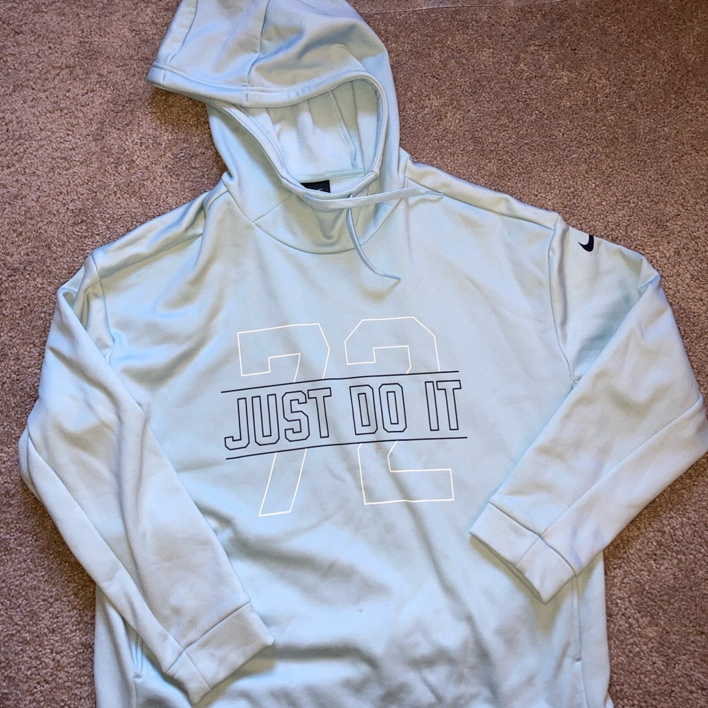 light blue nike hoodie from Nike, size medium